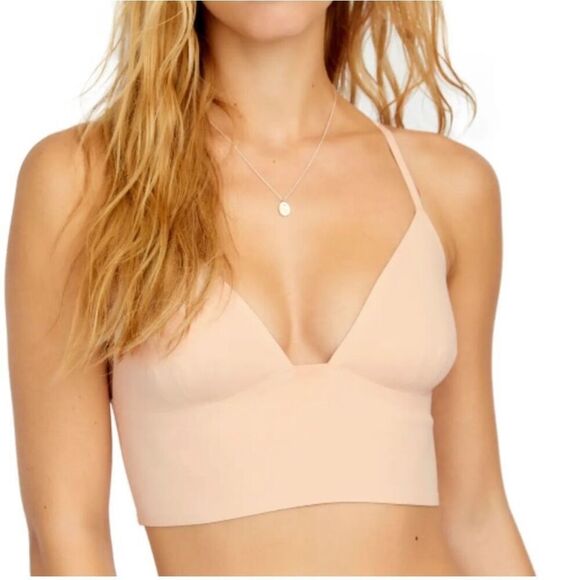 NWOT Free People Intimately Nude Neo Longline Seamless Convertible Bralette - Si - Picture 5 of 8